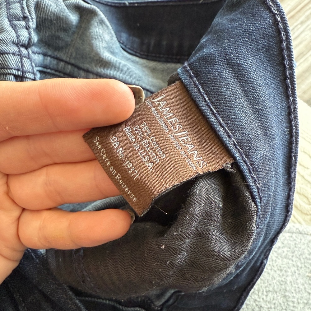 James Jeans Deep Indigo Denim - Picture 3 of 3